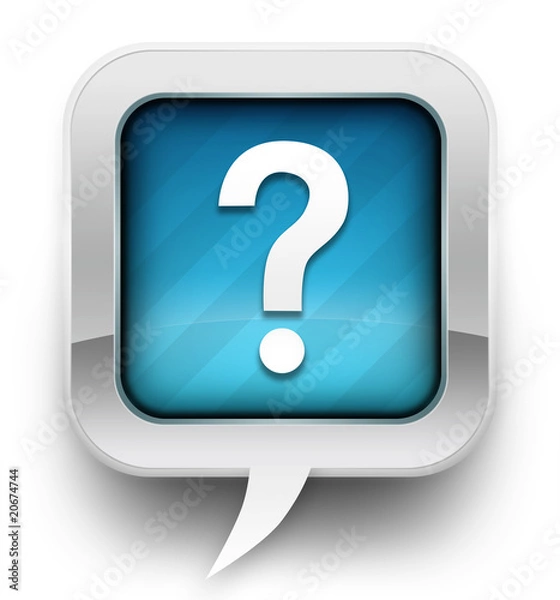 Fototapeta Question tooltip