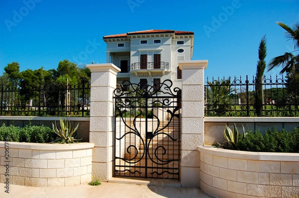 Obraz mediterranien modern architecture