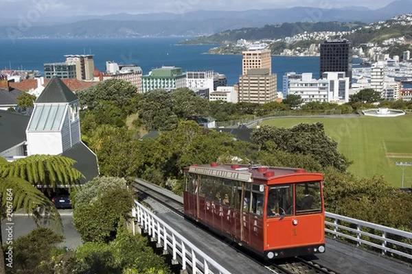 Obraz wellington cable car