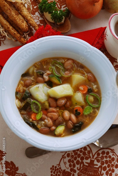 Fototapeta Minestrone