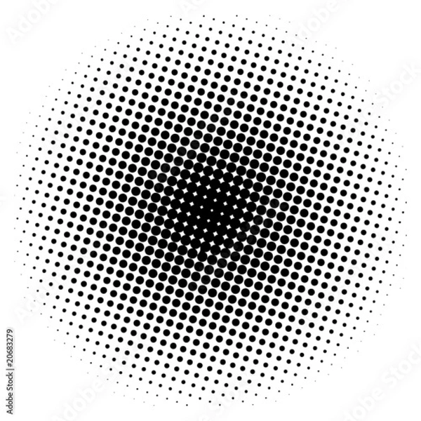 Obraz Half-tone effect