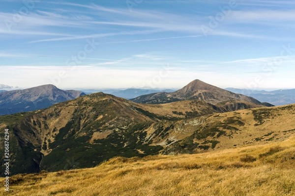 Obraz Landscape view and the mountains