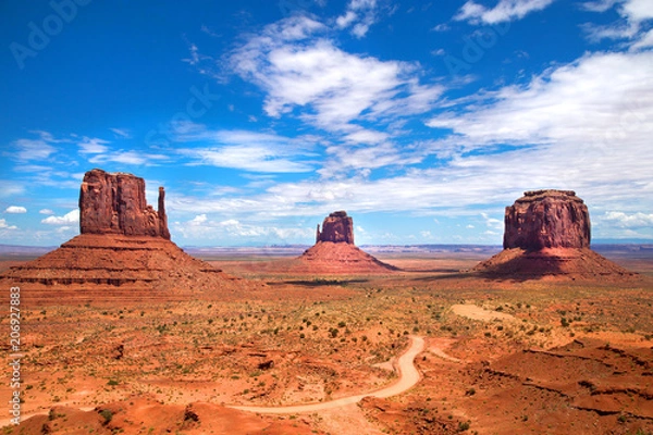 Fototapeta Buttes w Monument Valley