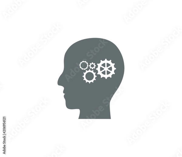 Obraz Modern Artificial intelligent icon