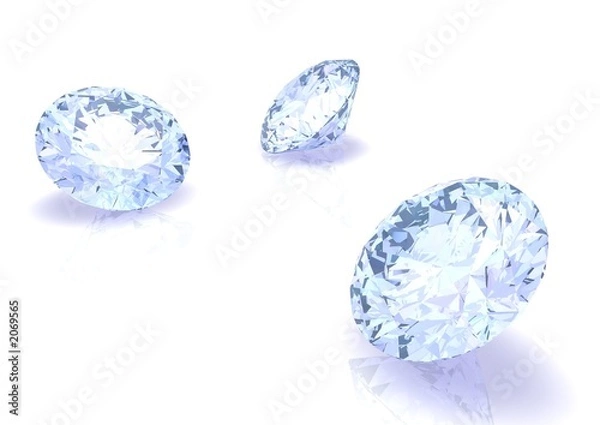 Fototapeta diamanten