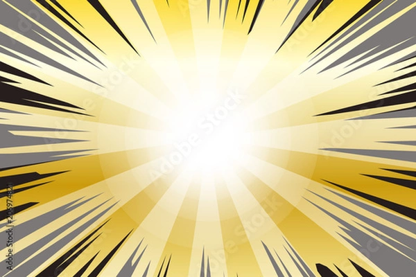 Fototapeta  #Background #wallpaper #Vector #Illustration #design #art #free #freesize #charge_free effect line,concentration line,manga,comic,speed line Radial speed, bubble comic speech, vector format