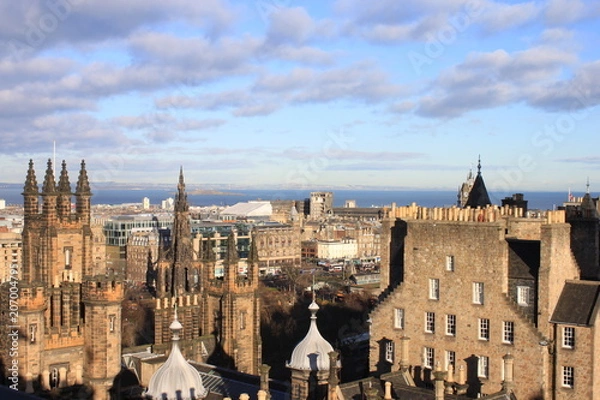 Obraz Overlooking Scotland 