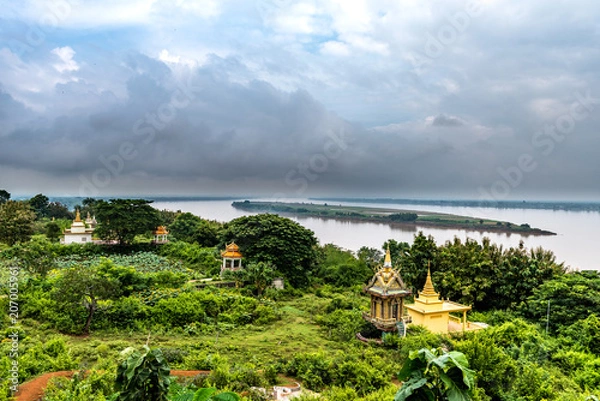 Obraz Insel im Mekong