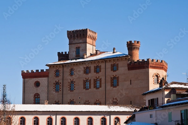 Fototapeta Castle of Barolo