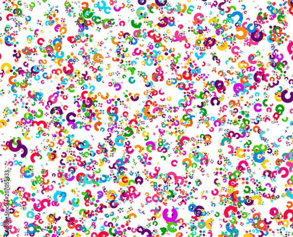 Fototapeta Abstract geometric pattern. Background with colored shapes. Mosaic graphic design. Vivid backdrop for Banners, Posters, Flyers. Vector