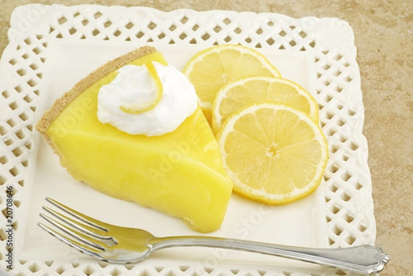 Obraz Lemon Icebox Pie