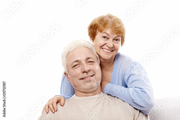 Fototapeta Elderly couple