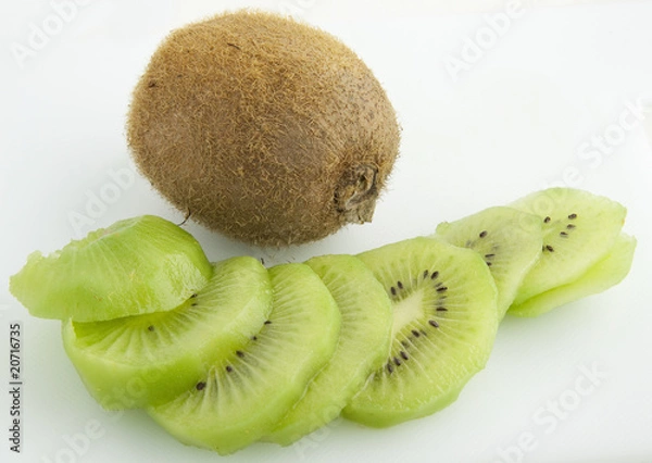 Obraz chopped kiwi