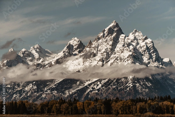 Fototapeta Teton Tips 