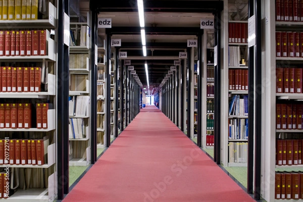 Fototapeta Bibliothek