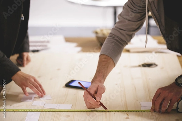 Fototapeta Company work