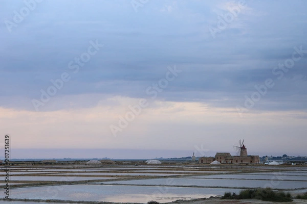 Obraz Saline di marsala