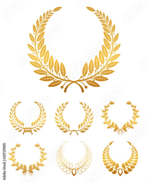 Fototapeta Laurel Wreath