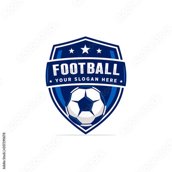 Fototapeta Football Logo Vector