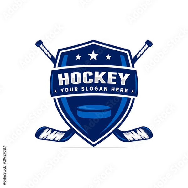 Obraz Hockey Logo Vector