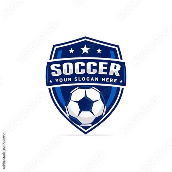 Fototapeta Soccer Logo Vector