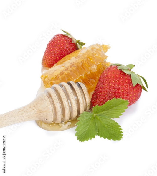 Obraz strawberry and honey