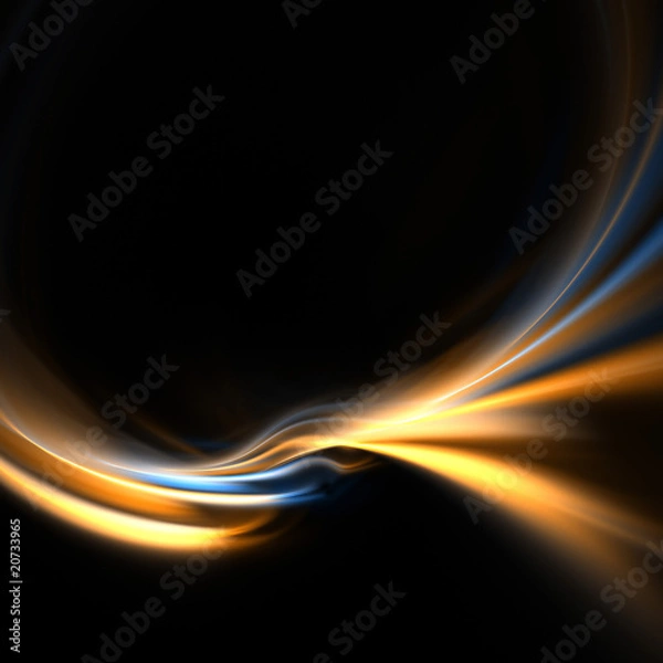 Fototapeta Flowing Swoosh Layout