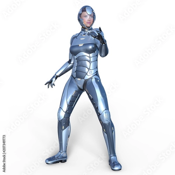 Fototapeta スーパーウーマン