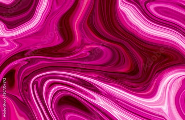 Fototapeta Colorful marble surface. Purple marble pattern of the blend of curves. Abstract background