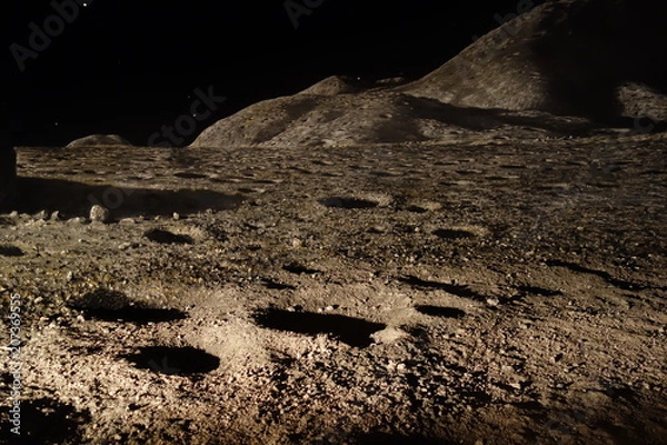 Obraz Mondlandschaft