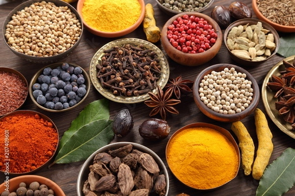 Obraz Spices and herbs.