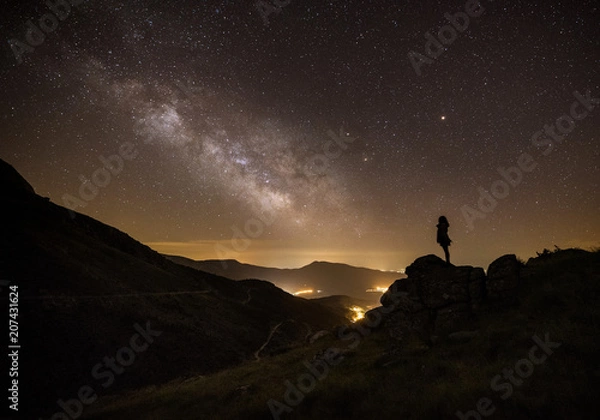 Fototapeta Vía láctea