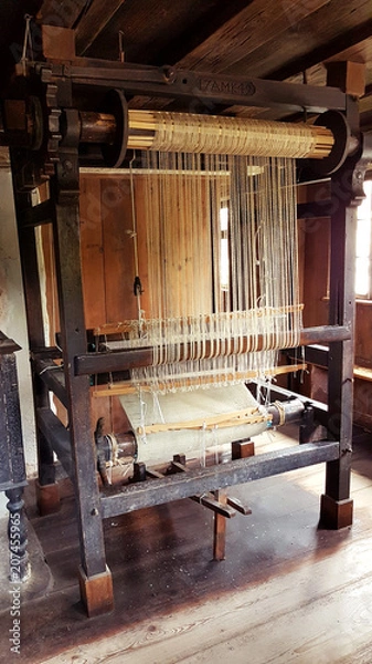 Obraz Webstuhl