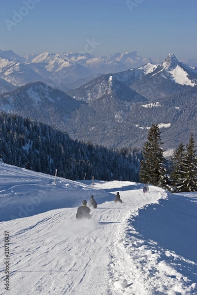Obraz Rodeln am Wallberg