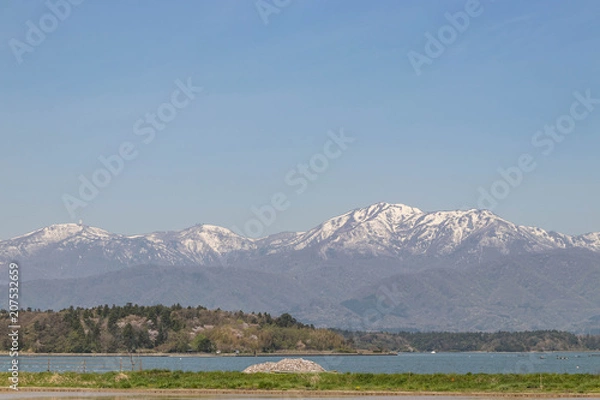 Obraz 大佐渡山脈の残雪