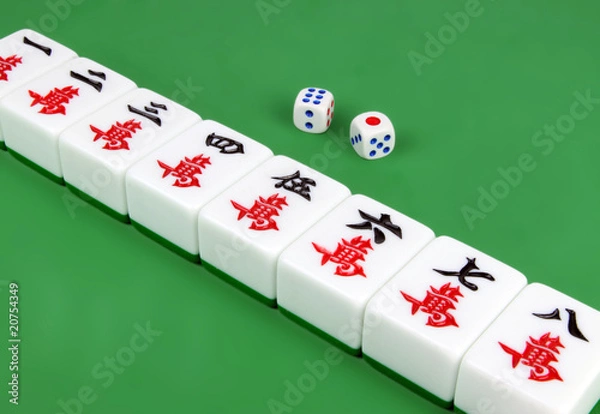 Fototapeta Mahjong