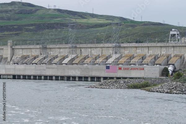 Obraz Chief Joseph Dam