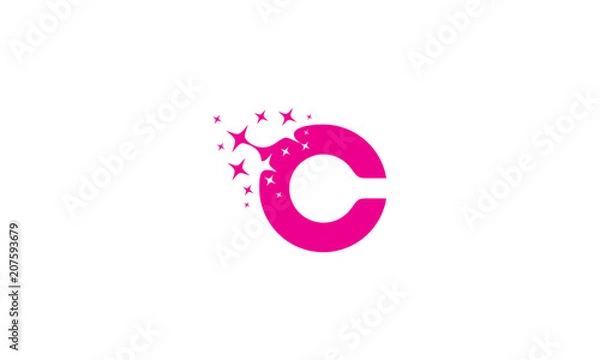 Obraz C star digital logo