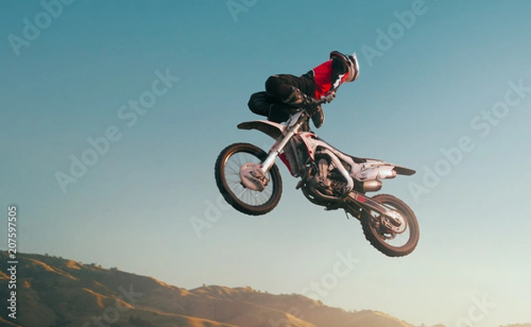 Fototapeta Moto freestyle