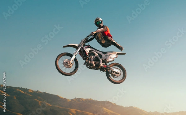 Fototapeta Moto freestyle