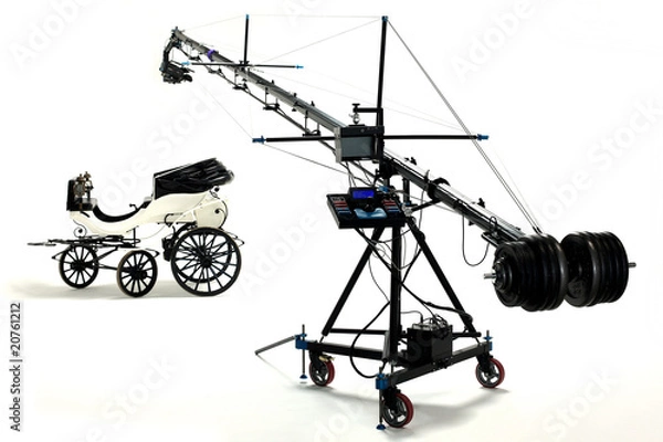 Fototapeta video crane