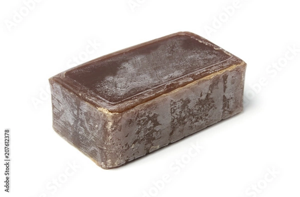 Fototapeta A piece of tar soap