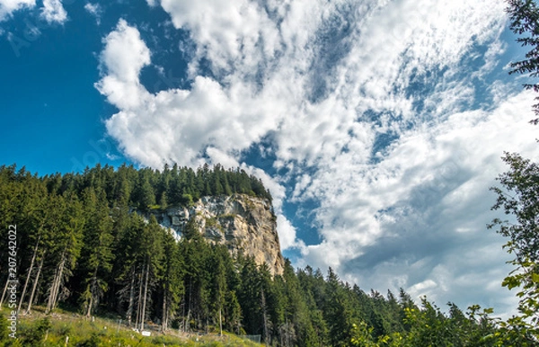 Fototapeta mountain cliff