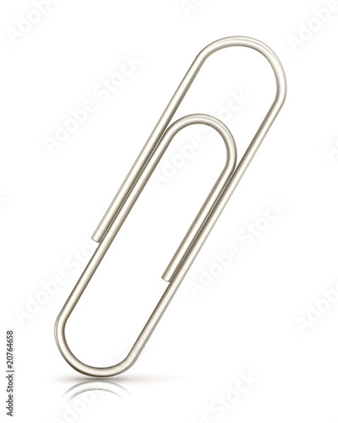 Fototapeta Paper clip