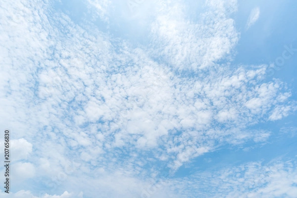 Fototapeta clear blue sky background,clouds with background.