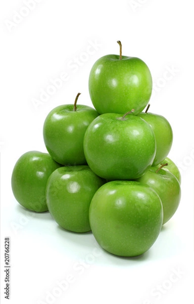 Obraz Grüne Apfelpyramide