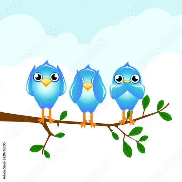 Obraz twitter do no evil