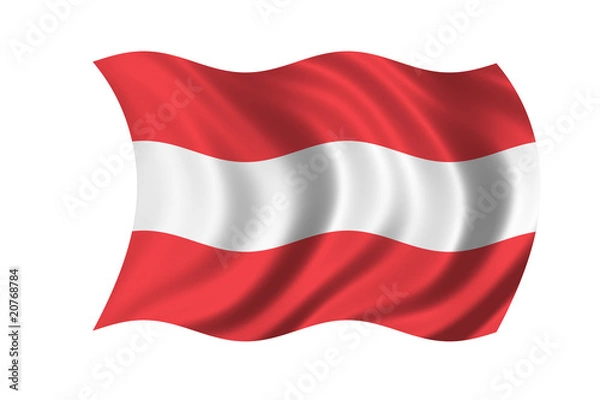 Obraz Flagge Österreich
