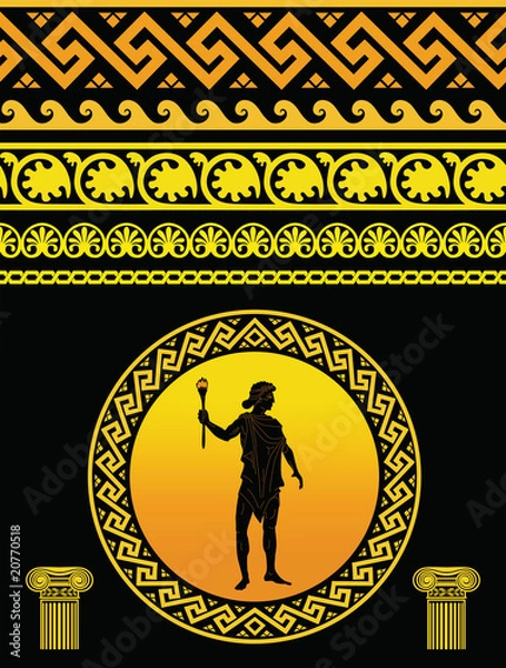 Fototapeta Pattern Greek