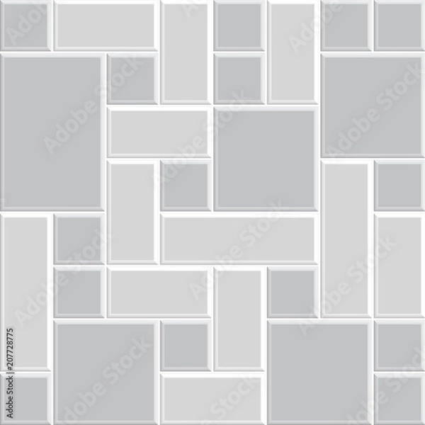 Obraz modern square tile-06